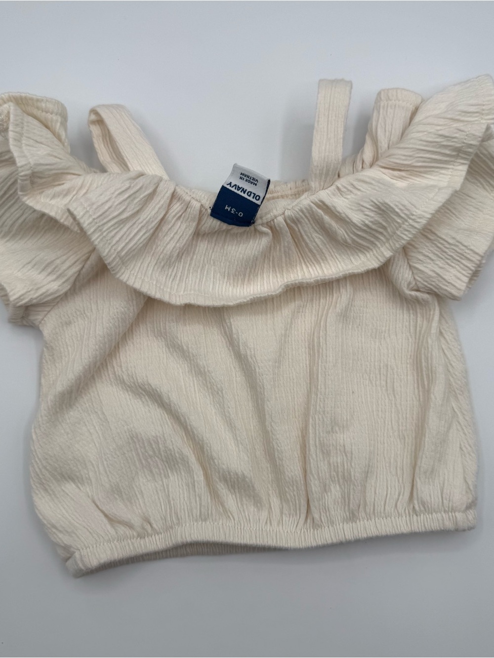 3 Month Girl Ruffle Shirt - Picture 2 of 2